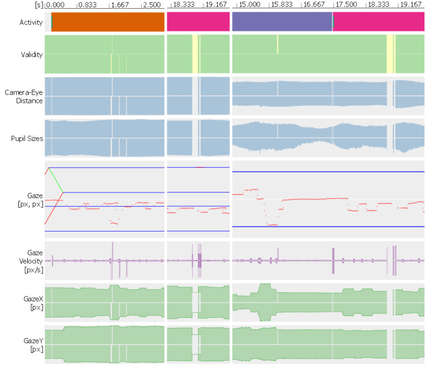 Visual Data Cleansing of Low-Level Eye Tracking Data